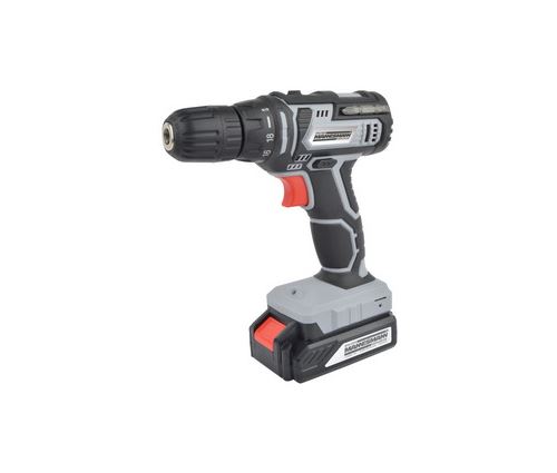 Brüder Mannesmann Perceuse-Visseuse Sans Fil M17690 20 V 1.5 Ah Li-Ion + 2 Batteries, + Chargeur, + Mallette - Image 3