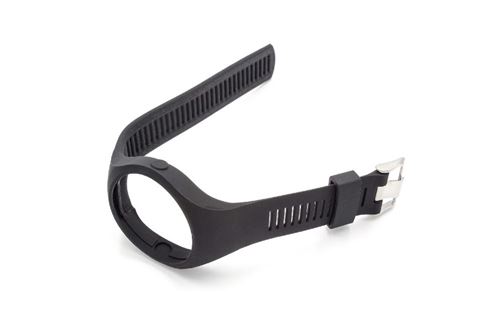 vhbw bracelet TPE compatible avec Polar M200 montre connectée - 25 cm noir