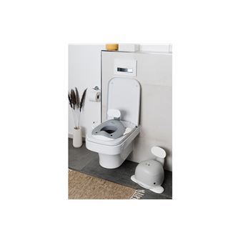 Réducteur de toilette baleine pour enfants gris foncé - Kindsgut - Réducteur  toilette - à la Fnac