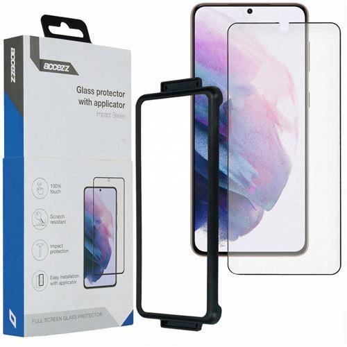 Verre Trempé pour Samsung Galaxy S21 Plus Accezz Transparent