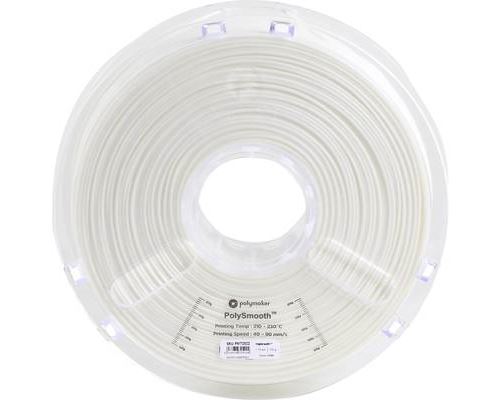 Polymaker 1612149 70502 Filament 1.75 mm 750 g blanc PolySmooth