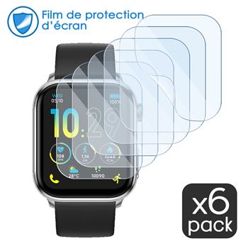 Blueshaweu Lot De 6 Films De Protection D'écran Compatibles Avec Ice-Watch - Ice Smart Junior 3.0 (1,75 Pouces) - Transparent - En TPU Flexible - Compatible Avec Ice Smart Junior 3.0 (1,75
