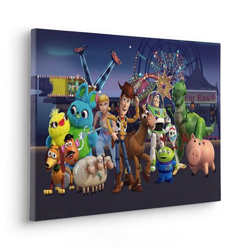 KOMAR Tableau intissé La Team Toy Story