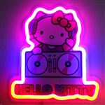 Lampe Murale - Hello Kitty - Neon