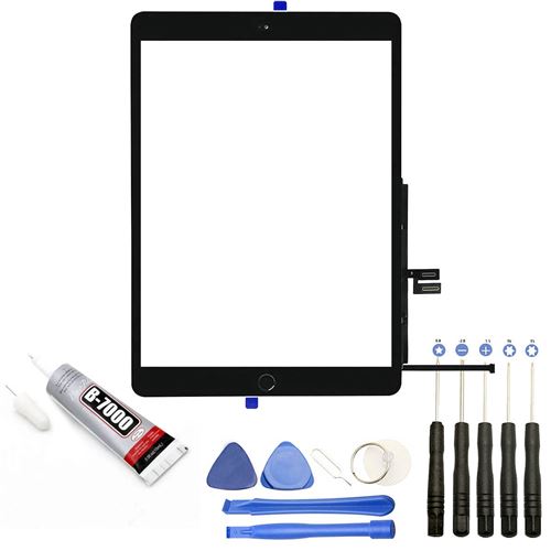 VISIODIRECT Ecran Complet pour iPad Air 2 Blanc vitre Tactile + ecran LCD +  Outils : : Informatique