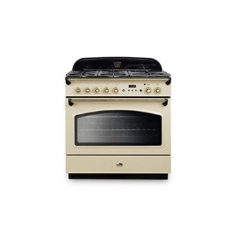 PIANO DE CUISSON CLASSIC FX TAB GAZ 90 CMCREME LAITON