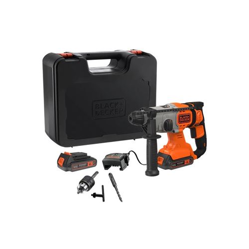 Black & Decker BCD900E2K Akku-Bohr/Meißelhammer (BCD900E2K-QW)