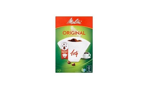 Non Communiqué Blanc Melitta Papier Filtre À Café 1 X 4 Authentique, Lot De 80