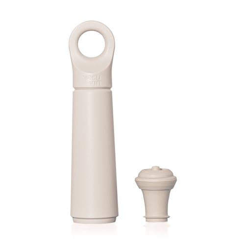 Non Communiqué Beige Pompe Loop Crème Avec Bouchon - Vacuvin - Plastique