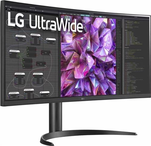 Ecran PC LG 34WQ75C-B 34 Incurvé UWQHD Noir