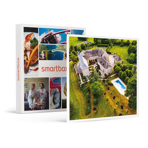 SMARTBOX - Coffret Cadeau Séjour en famille de 2 jours en suite avec macarons dans un château de l'Aubrac-Séjour