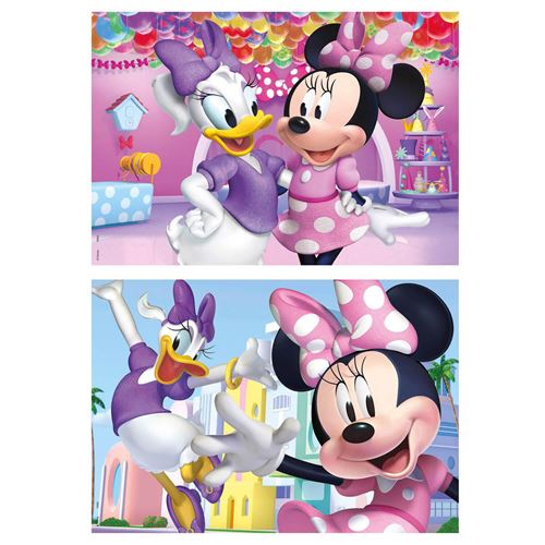 Non Communiqué Puzzle 2 X 50 Pièces : Minnie Educa