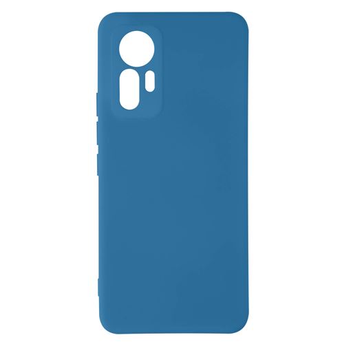 Coque pour Xiaomi 12 Lite Silicone Semi-rigide Finition Soft-touch Fine Avizar bleu