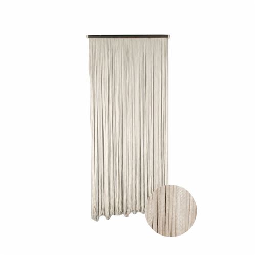 Rideau portière Lasso CONFORTEX pour porte - 90 x 200 cm - blanc