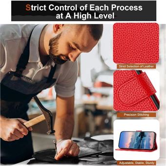 Housse Portefeuille Pour Realme Note 60 - Cuir Synthétique Noir - Protection Antichoc - Neuf