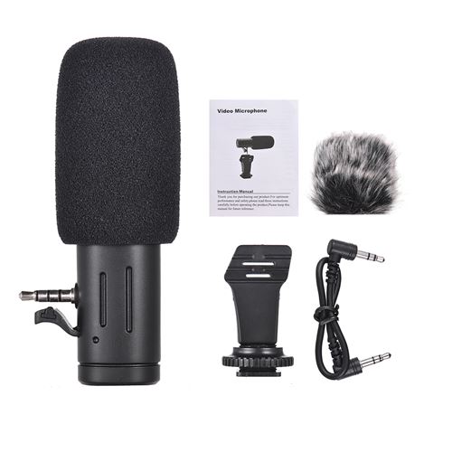 24€02 sur Microphone d'enregistrement Mini Vidéo Micro portable pour  Appareil photo Téléphone - Microphone - Achat & prix