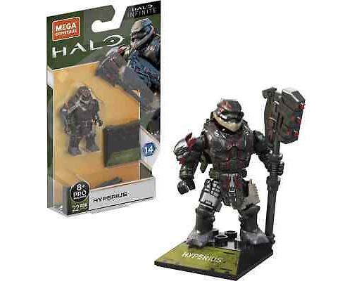 Mega Construx Halo Heroes Series 14 - Figurine articulée 5cm - Hyperius