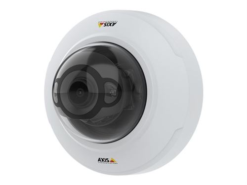 AXIS M4216-LV - Caméra de surveillance réseau - dôme - intérieur - résistant au vandalisme / résistant aux chocs / résistant à la poussière / résistant à l'eau - couleur (Jour et nuit) - 4 MP - 2304 x 1728 - 720p, 1080p - iris fixe - à focale