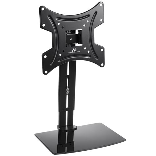 Maclean MC-451 Soporte de Pared para TV con Estante de Vidrio, máx. 20kg, máx. VESA 200x200, para TV de 15"-42"