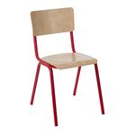 Chaise empilable GENERIQUE en bois H. 46 cm