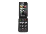 emporiaJOY-LTE - 4G téléphone de service - RAM 64 Go / Internal Memory 128 Mo - microSD slot - 320 x 240 pixels - rear camera 2 MP - noir