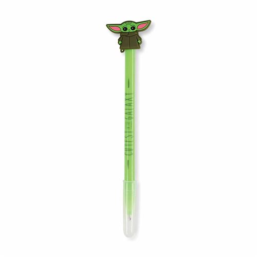 Star Wars: The Mandalorian - Stylo à bille CUTEST IN THE GALAXY (Taille unique) (Vert) - UTPM1031