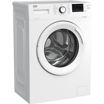 Beko b100 WUE7212W1W - Machine à laver - largeur : 60 cm - profondeur : 49 cm - hauteur : 84 cm - chargement frontal - 49 litres - 7 kg - 1200 tours/min - blanc