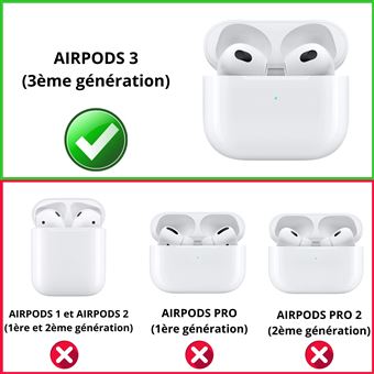 Protection Silicone pour AirPods 1er/2éme Génération