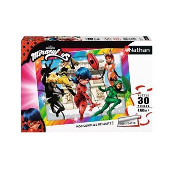 Puzzle 30 pieces - Ladybug et ses amis super-heros / Miraculous