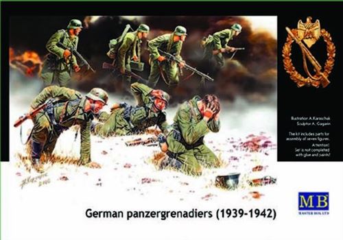 Deutsche Panzergrenadiere 1939-1942 - 1:35e - Master Box Ltd.