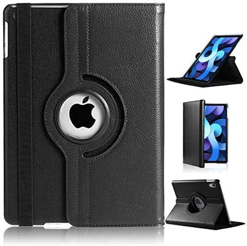 Xeptio Noir/Noire Etui Rotatif Pour Apple Ipad Air 11 2024 / Apple Ipad Air 11 2025 Avec Coque Cover Protection Interne - Housse 360 Degrés E Ipad Air 11 - Image 3
