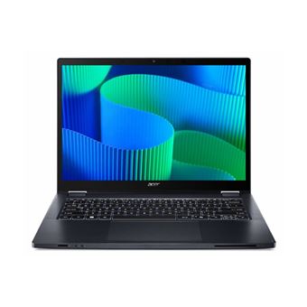 Acer TravelMate P4 Spin 14 TMP414RN-54-TCO - Conception inclinable - Intel Core Ultra 5 - 125U / jusqu'à 4.3 GHz - Win 11 Pro - Intel Graphics - 32 Go RAM - 512 Go SSD NVMe - 14" IPS écran tactile 1920 x 1200 - Gigabit Ethernet - Wi-Fi 6E, Bluetooth - b