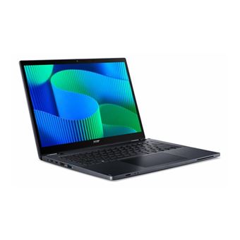 Acer TravelMate P4 Spin 14 TMP414RN-54-TCO - Conception inclinable - Intel Core Ultra 5 - 125U / jusqu'à 4.3 GHz - Win 11 Pro - Intel Graphics - 32 Go RAM - 512 Go SSD NVMe - 14" IPS écran tactile 1920 x 1200 - Gigabit Ethernet - Wi-Fi 6E, Bluetooth - b