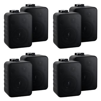 McGrey One Control BK MKIII haut-parleurs noires (8 pièces) - 1