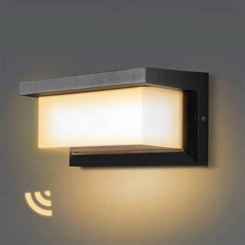 Applique murale LED Lampe murale 18W LED Deco Sensor IP65 Lampe de couloir blanc chaud