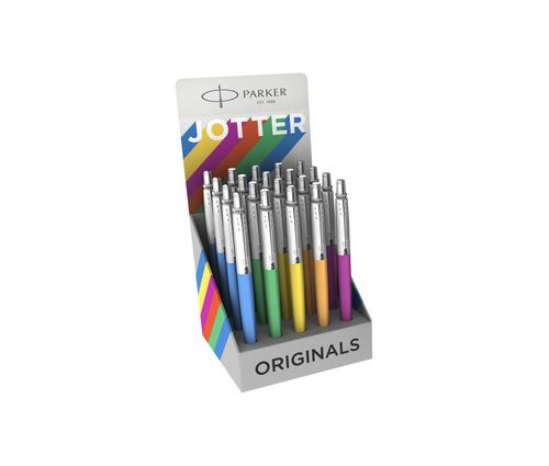 PARKER  Stylo &agrave; bille JOTTER ORIGINALS, pr&eacute;sentoir de 20 
