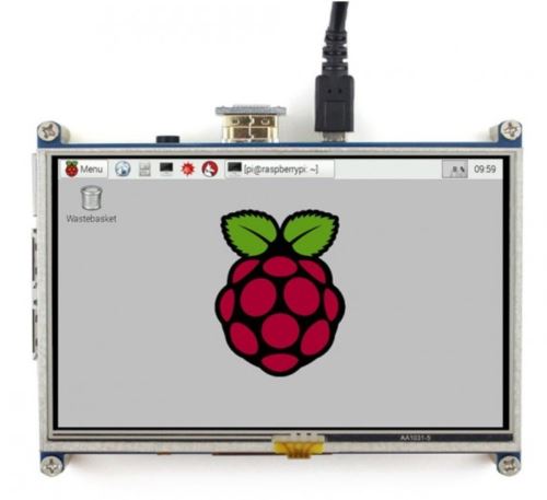 Raspberry RB LCD 5 Kit de mise à niveau Argenté