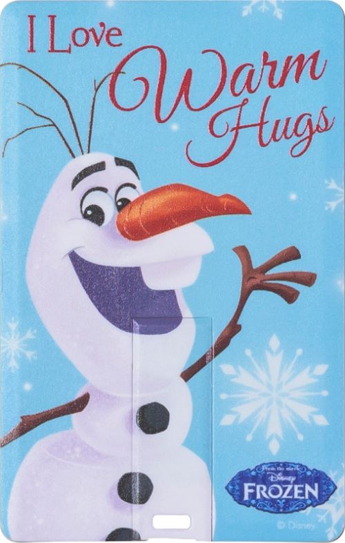 Clé USB plate 8 Go - collection Reine des Neiges - Olaf
