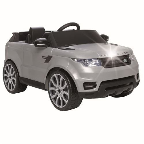 Feber Voiture de jouet électrique Range Rover 6 V Gris