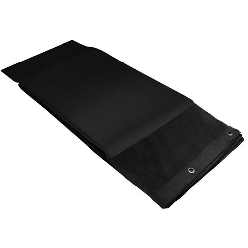 Adam Hall 0151X64 molleton de scène noir 6 x 4 mètres