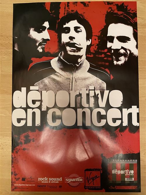 Déportive - En Concert - 40x60cm - Affiche