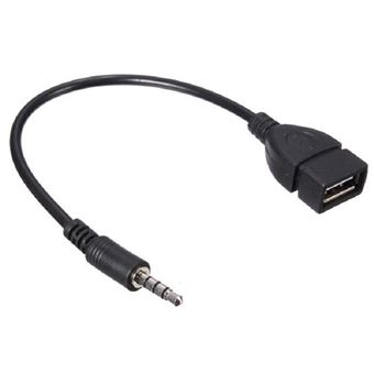 15% sur CABLING® 3.5mm AUX Audio Plug Jack Vers USB 2.0 Male Cable  Adaptateur Cordon Pourr Voiture MP3 - Adaptateur et convertisseur - Achat &  prix