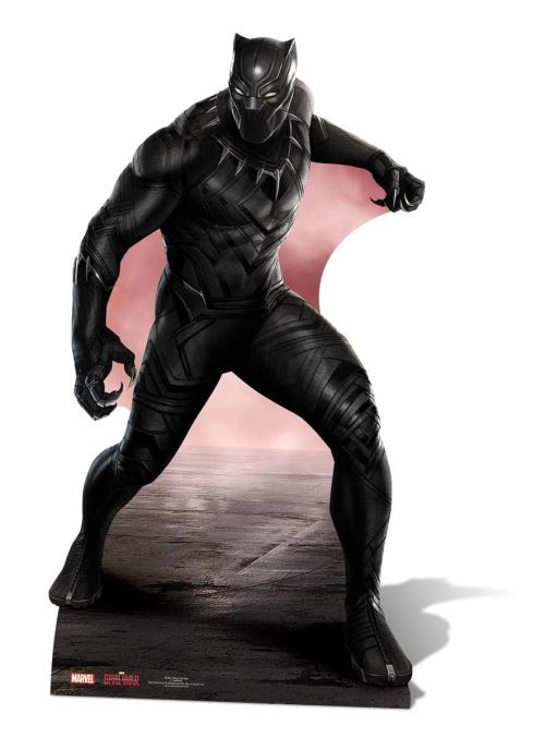 Star découpes Sc867 Black Panther Marvel Civil War en Carton découpé