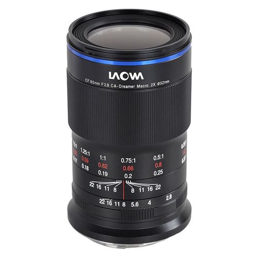 Laowa objectif 65mm f/2.8 2x ultra macro compatible avec ef-m