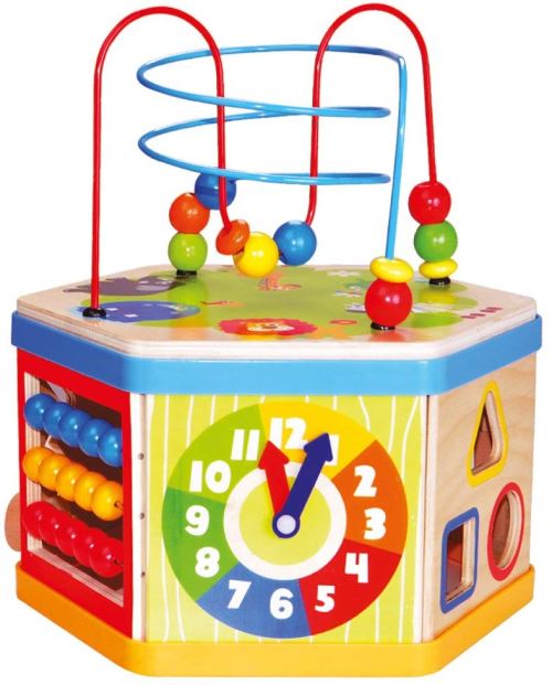 Bino 1 84186 7-In-1 d'Activité Cube - Version Anglaise