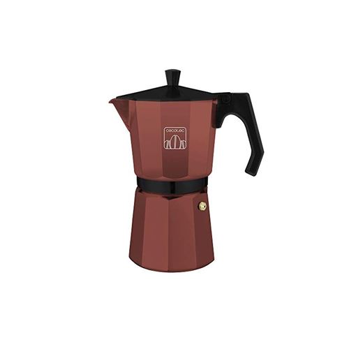 Cafetière Italienne Cecotec Cumbia Mimoka 600 300 ml (6 Tasses) - Rouge