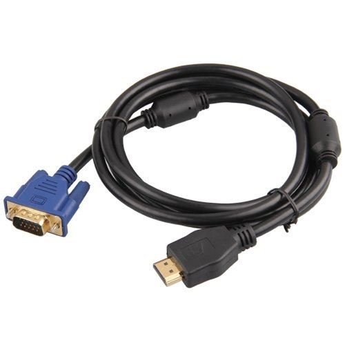 Convertisseur en câble HDMI vers VGA avec audio mâle - bulk