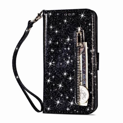 Coque Folio Brillant avec multi-fente pour Apple iPhone 11 Pro Max 6.5 - Noir