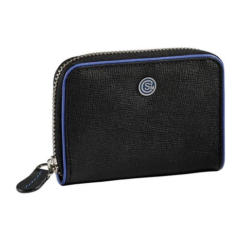 Porte monnaie femme en cuir CANAL SAINT MARTIN Viquel Cuir Noir