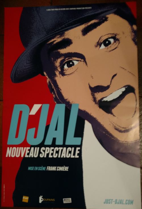 D'JAL - DJAL - 40x60cm - AFFICHE / POSTER envoi roulé